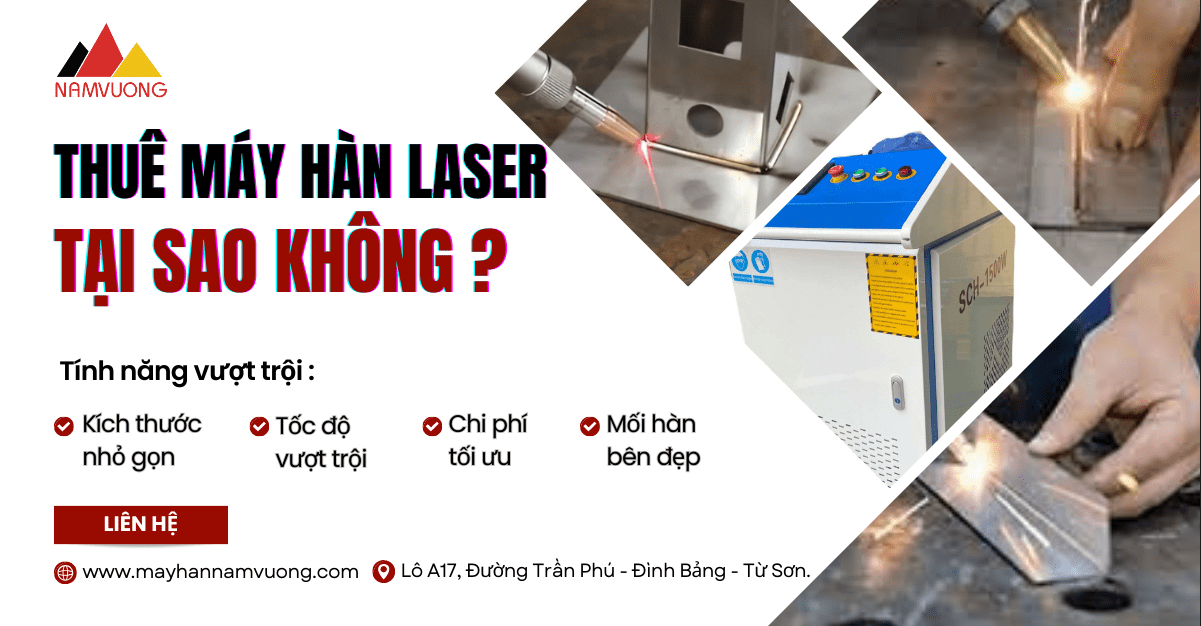 Thuê máy hàn laser